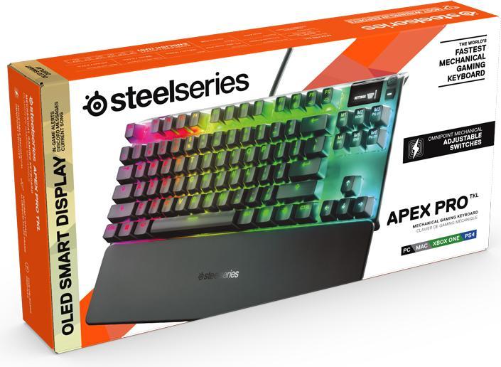 Produktbild SteelSeries Apex Pro TKL (DE, Kabelgebunden)