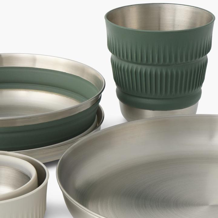 Image du produit Sea To Summit Detour Stainless Steel Collapsible Dinnerware Set