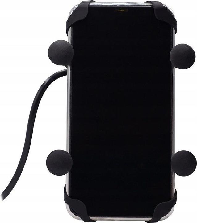 Image du produit FreedConn Support De Téléphone Moto Mc7c + Bm2r Fixation Sur Tube De Direction