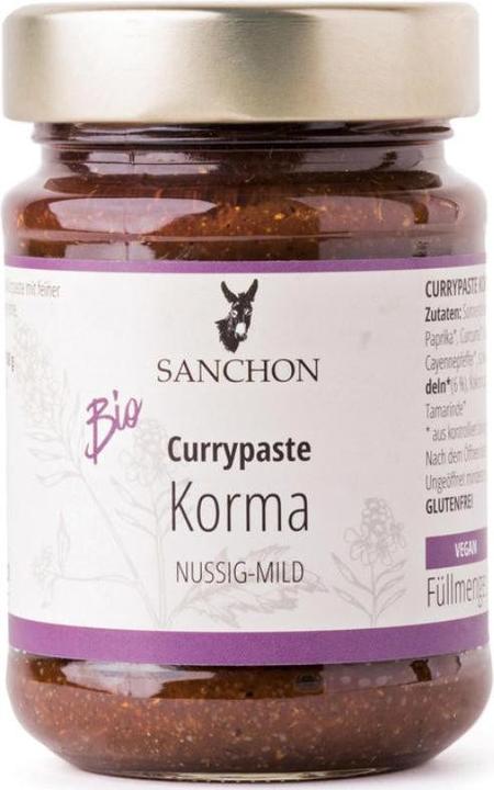 Image du produit Sanchon Pâte de curry Korma Bio (190 g)