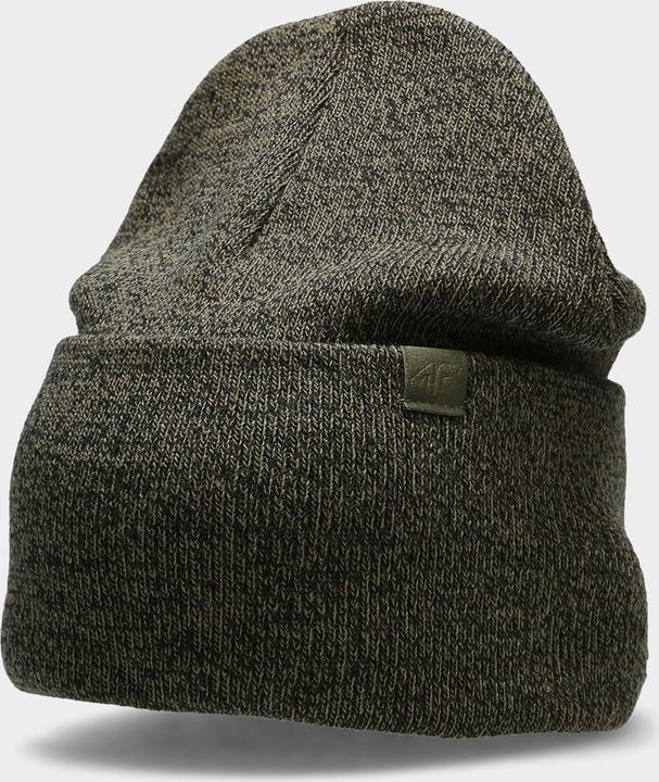 Produktbild 4F Czapka męska khaki melanż H4Z22 CAM005 43M M