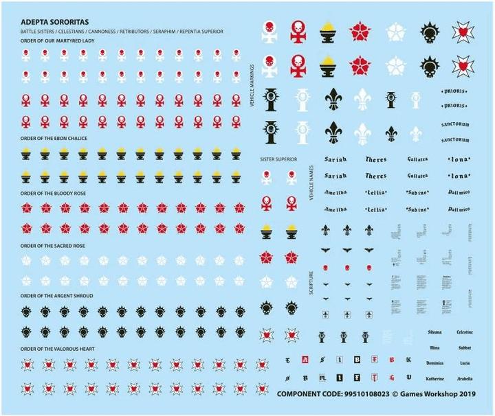 Image du produit Games Workshop Warhammer 40k - Escadron de Retributeurs Adepta Sororitas (Matières plastiques)