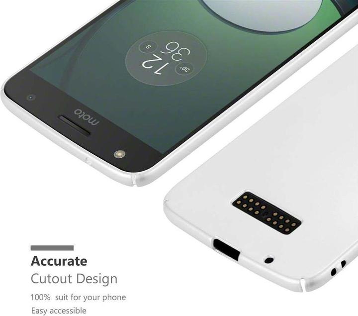 Actual product image Cadorabo Hard Cover Matt Metal Cover (Motorola Moto Z)