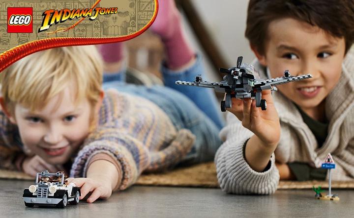 Produktbild LEGO Flucht vor dem Jagdflugzeug (77012, LEGO Indiana Jones)