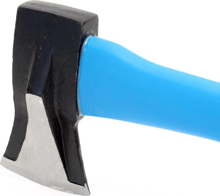 Actual product image XPOtool Set Hatchets 1000g Fibreglass Handle Carbon Steel Blade Wood Log Hatchet Axe Hatchet