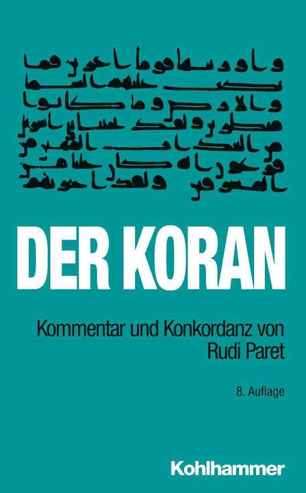 Image du produit Der Koran (Allemand, Rudi Paret, 2012)