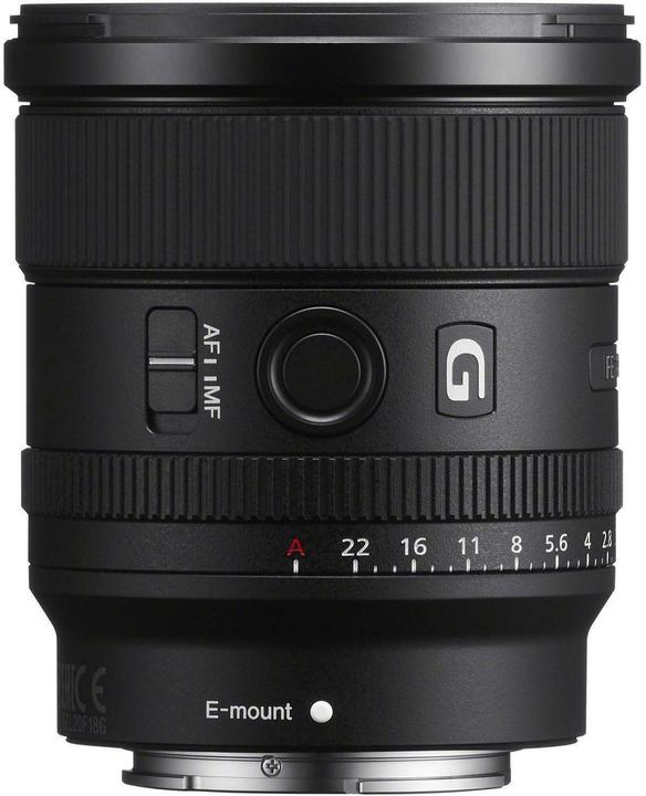 Immagine prodotto Sony FE 20mm f/1.8 G (Sony E, Full-frame)