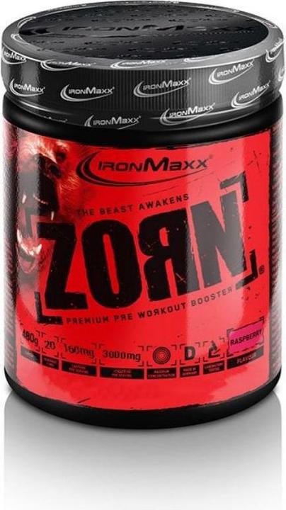 Actual product image IronMaxx Wrath (480g can) (Raspberry, 1 pcs., 480 g)