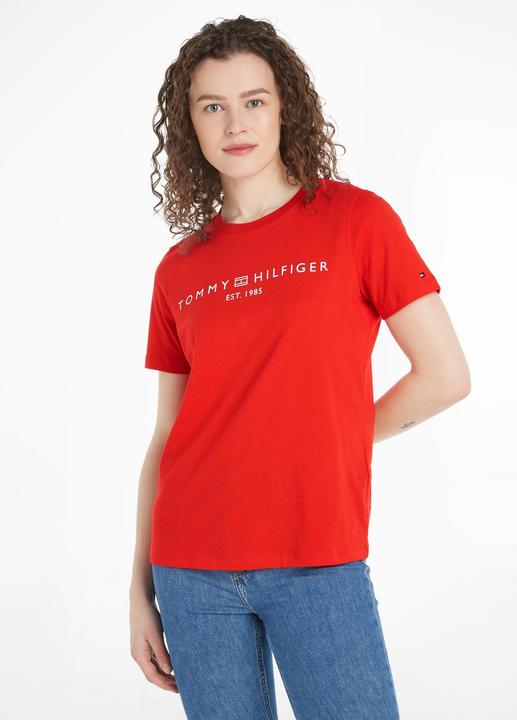 Actual product image Tommy Hilfiger Reg Corp Logo C-Nk Ss (S)