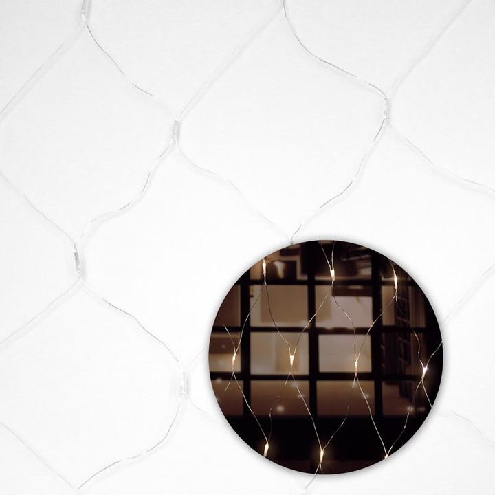 Immagine prodotto Hermex Rete luminosa Catena luminosa Tenda luminosa Ghirlanda di Natale LED (3 m)