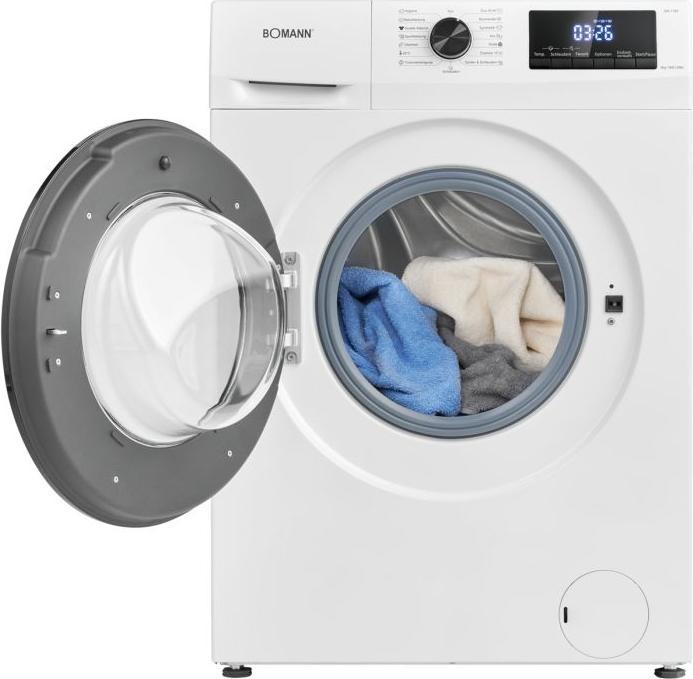 Produktbild Bomann BOM WA 7175 Waschmaschine weiss (7 kg, Links)