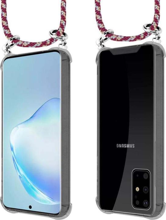 Produktbild Cadorabo TPU Handy Kette SILBER Cover