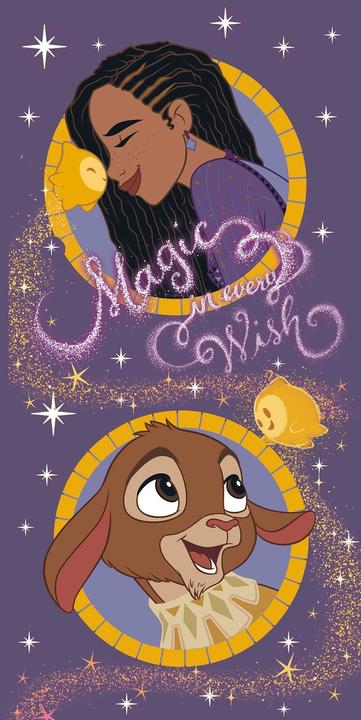 Immagine prodotto Tinisu Telo da mare Wish Disney 70x140cm (70 x 140 cm)