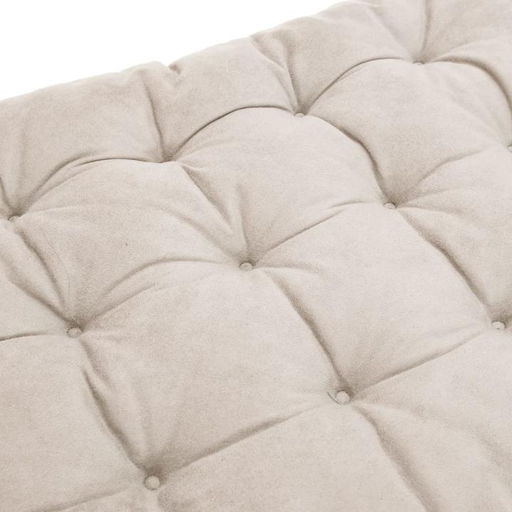 Actual product image VidaXL Sun lounger cover suede look (160 x 50 x 10 cm)