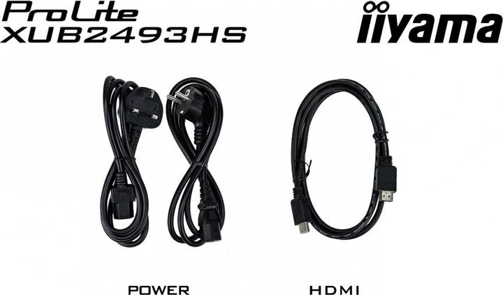 Produktbild iiyama TFT 23,8/60,5cm ProLite XU2493HS-B6 *schwarz* 16:9 (1920 x 1080 Pixel, 23.80")