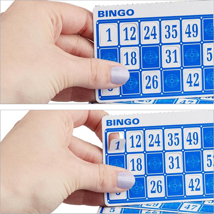 Immagine prodotto Relaxdays Set per il gioco del Bingo