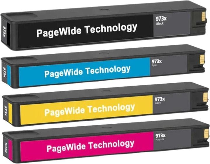 Produktbild Hermex Kompatible Tintenpatrone XL für HP PageWide Pro 577z (M, Y, BK, C)