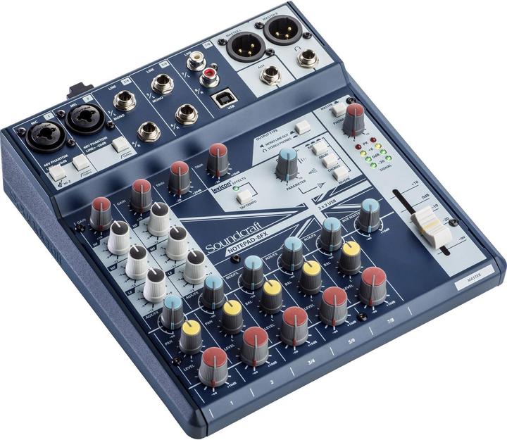 Immagine prodotto Soundcraft Notepad-8FX (Mixer da studio e live)