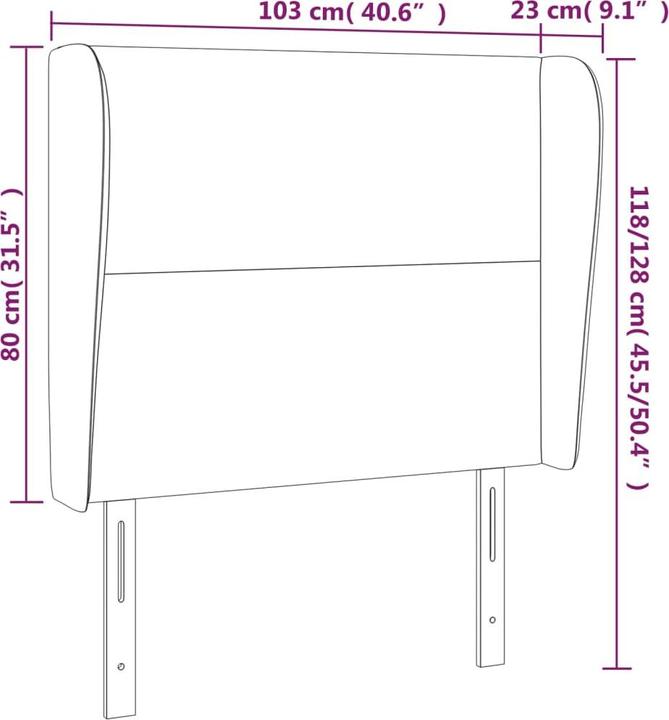 Produktbild VidaXL Pranav (103 x 23 x 128 cm)