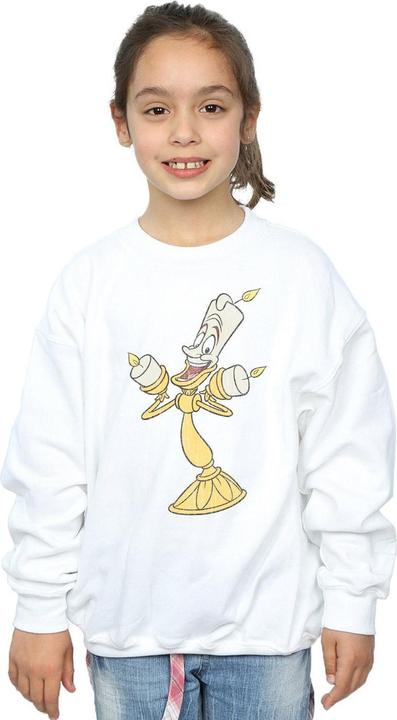Immagine prodotto Disney Beauty And The Beast Lumiere Distressed Felpa Ragazze (152, 158)
