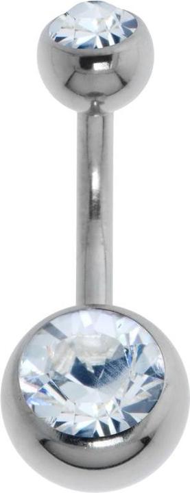 Bijouteria Bauchpiercing (Titan, Kristall)