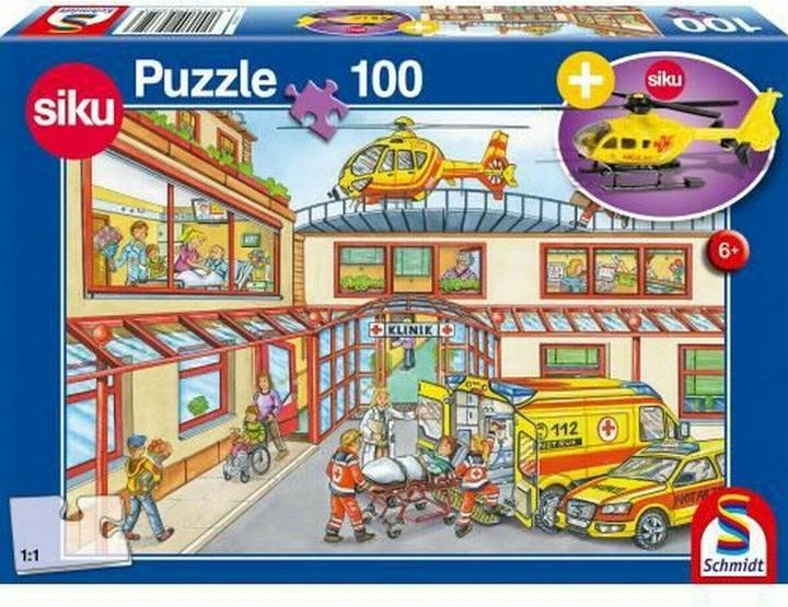 Produktbild Schmidt Spiele Rettungshubschrauber (100 Teile)