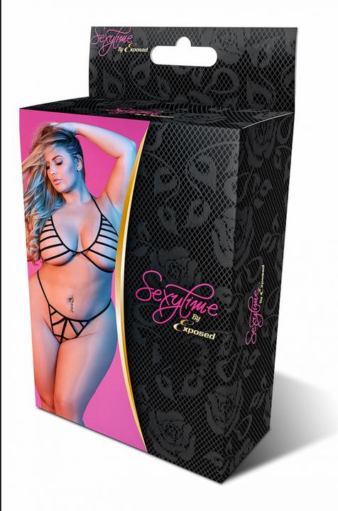 Produktbild Magic Silk Strappy Bra & G-Set (XXL)