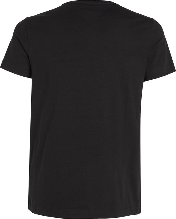 Actual product image Tommy Hilfiger Crew Neck T-Shirt Slim Fit Black (3XL)
