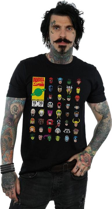 Produktbild Comics Heads Cover TShirt (4XL)