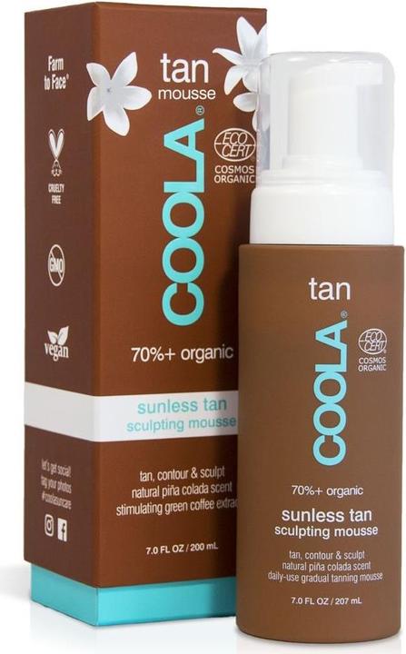 Coola Suncare Sunless Tan Sculpting Mousse (Selbstbräunungsschaum, 207 ml)