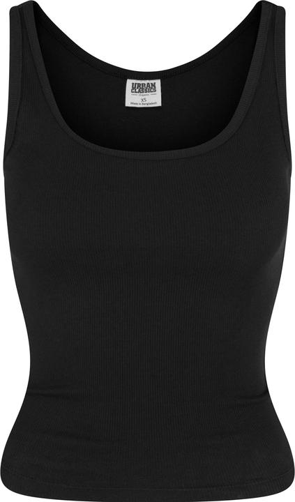 Actual product image Urban Classics Ladies Organic Basic Rib Top 2-Pack - 166867 (XS)