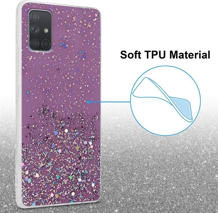 Immagine prodotto Cadorabo Copertura in TPU scintillante (Samsung Galaxy A71 5G)
