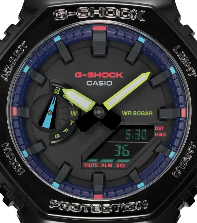 Image du produit Casio GA-2100RGB-1AER (Chronographe, 49 mm)