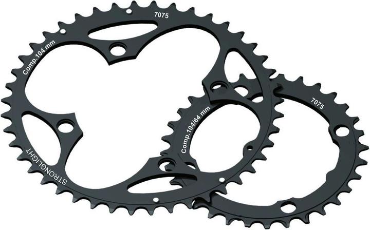 Produktbild Stronglight MTB 104/64 Kettenblatt aussen 2x10-fach Shimano (38)