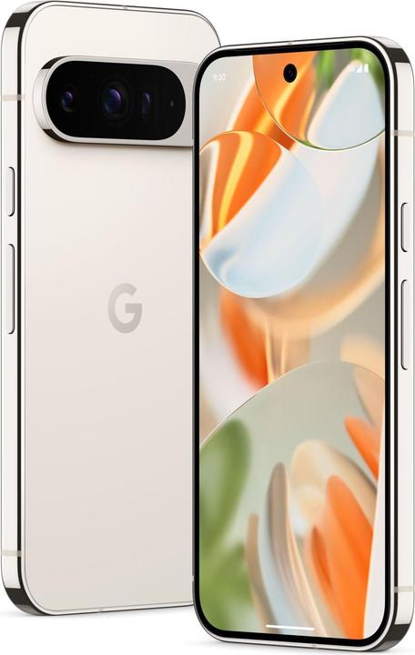 Actual product image Google Pixel 9 Pro (128 GB, Porcelain, 6.30", Dual SIM, 50 Mpx, 5G)