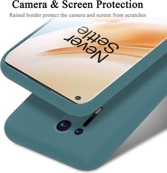 Immagine prodotto Cadorabo Custodia per OnePlus 8 PRO TPU Liquid Silicone Case (OnePlus 8 Pro)