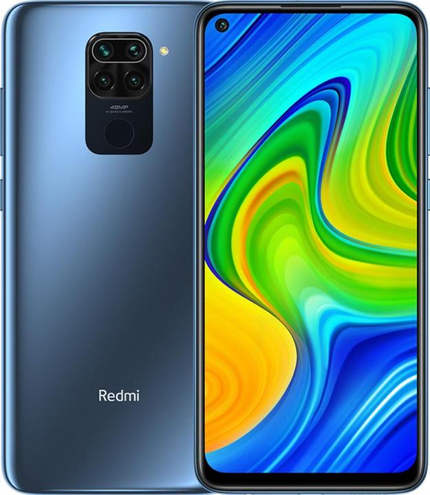 Produktbild Xiaomi Redmi Note 9 (64 GB, Midnight Grey, 6.53", Dual SIM + SD, 48 Mpx, 4G)