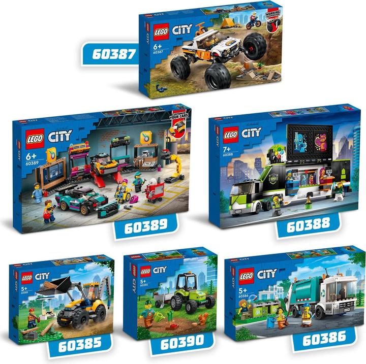Actual product image LEGO 60385 Wheel loader (60385, LEGO City)