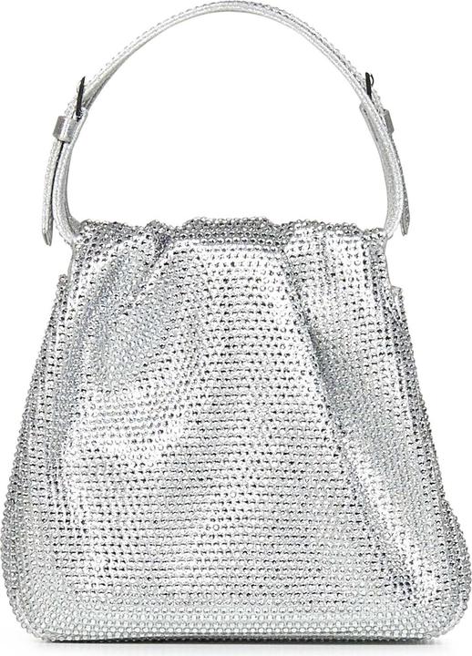 Amina Muaddi Bags.. Silver
