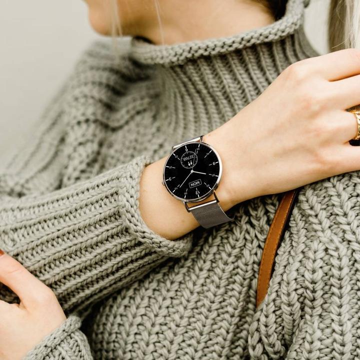 Actual product image Xcoast SIONA 2 Smartwatch 42 mm Topaz Silver (42 mm)