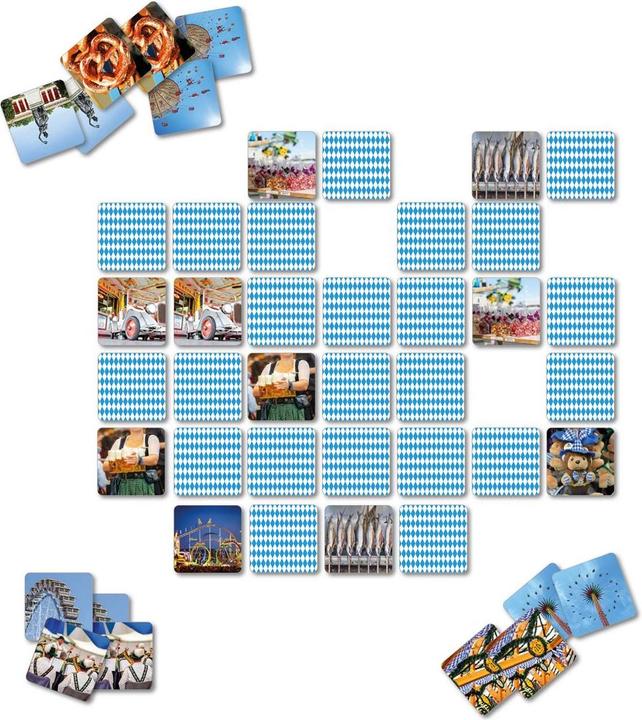 Immagine prodotto Starnberger Spiele Gioco Memo Oktoberfest (Tedesco)