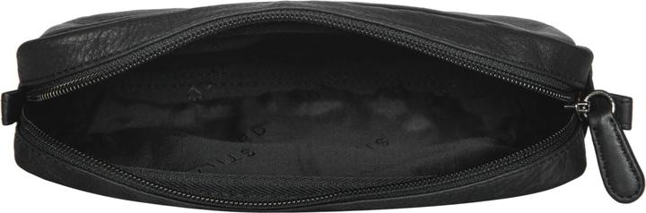Image du produit Only-Bags.Store Trousse à crayons en cuir vintage avec fermeture éclair sac à cosmétiques organisateur trousse à