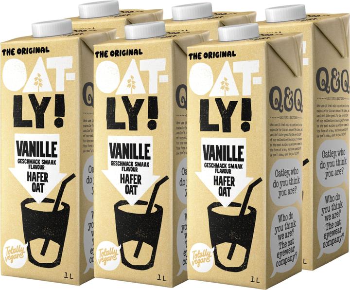 Actual product image Oatly Vanilla (6 x 100 cl)