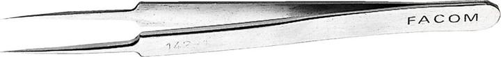 Actual product image Facom Tweezers, Tip Straight, 112 mm