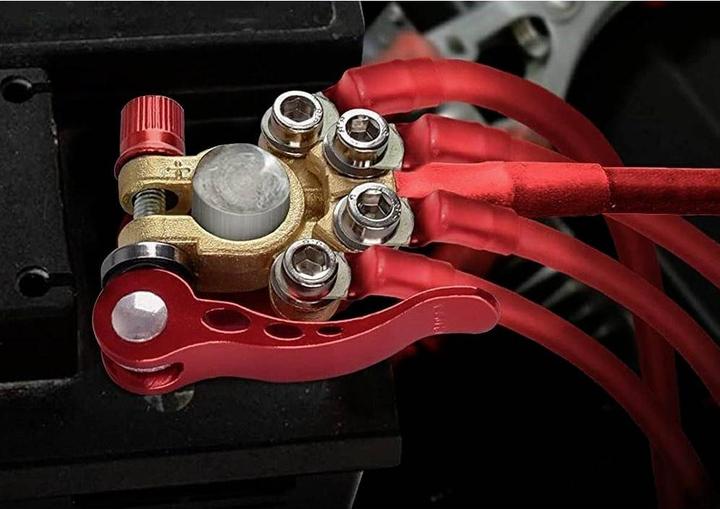 Produktbild IWH 019056 Batterie-Schnellverbinder Minuspol, Pluspol Federklemme, Schnellvers