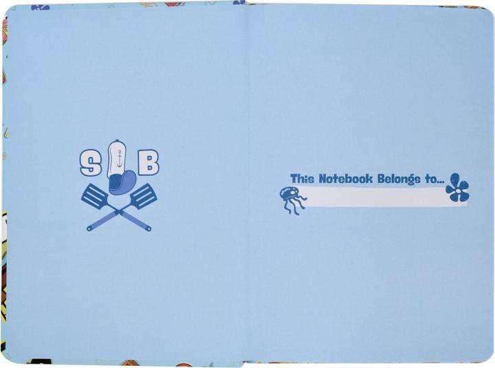 Image du produit Blue Sky Bob l'éponge - Carnet A5 (A5, À rayures, Couverture rigide)