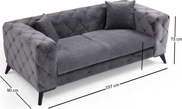 Produktbild Atelier del Sofa Navy (2-Sitzer)