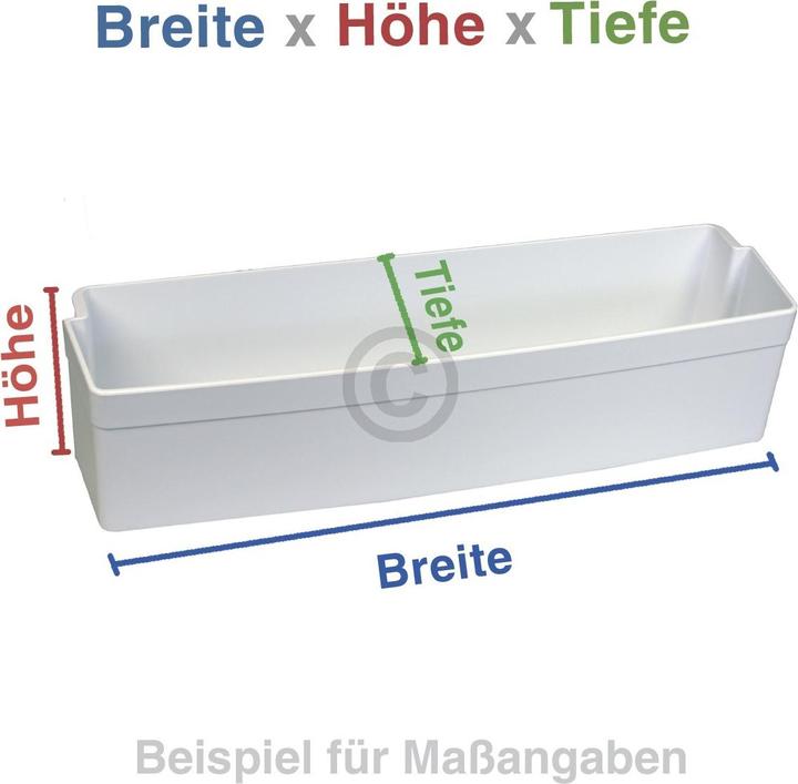 AEG Shelf 209250305/7 Bottle rack 440x80x107mm for refrigerator door