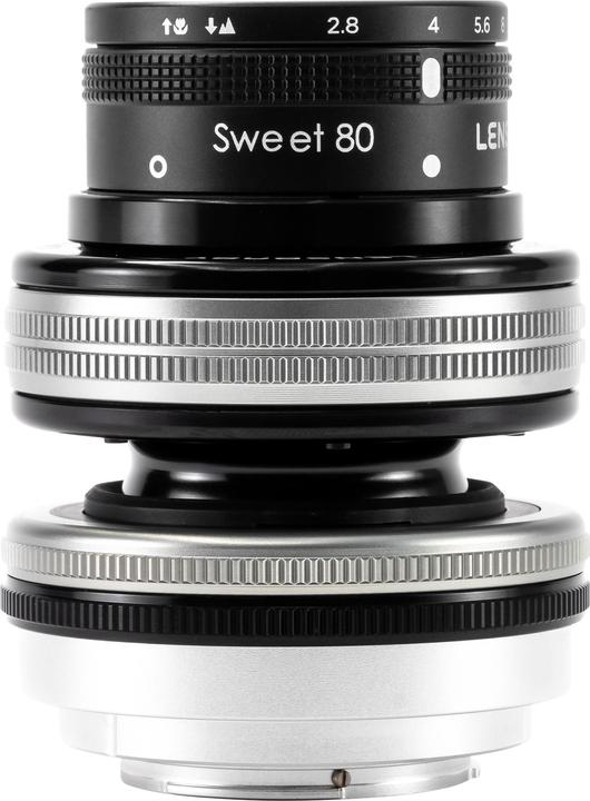 Produktbild Lensbaby Composer Pro II inkl. Sweet 80 mm f/2.8-22 (Micro Four Thirds, Vollformat)