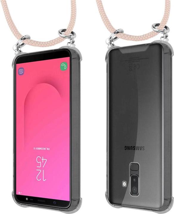 Produktbild Cadorabo TPU Handy Kette SILBER Cover
